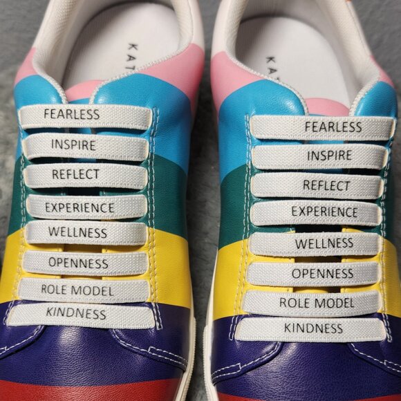 Katy Perry The Firework Sneaker - Rainbow Colors - Size 8 ***PRICE IS FIRM*** - Picture 2 of 11